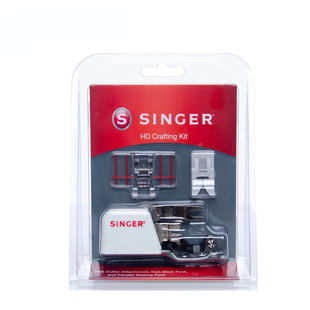 胜家缝纫机布边切刀锁边压脚/平行导板压脚/特氟龙压脚 锁边切布