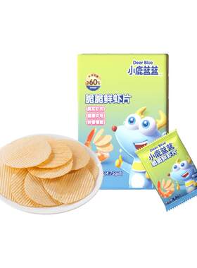 小鹿蓝蓝薄脆鲜香鲜虾片