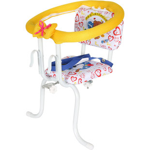 外婆桥儿童自行车座椅前置款婴儿孩子单车后座后置宝宝出行座椅