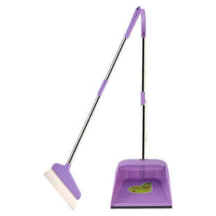 羊毛扫把簸箕套装组合家用地板鬃毛软毛扫帚头发扫把畚斗套装组合