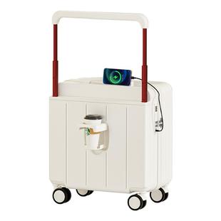 行李箱小型20寸18可登机2025新款女短途旅行密码皮箱子静音万向轮