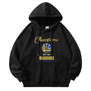 勇士队库里同款周边篮球服卫衣男美式球衣套装外套青少年长袖衣服