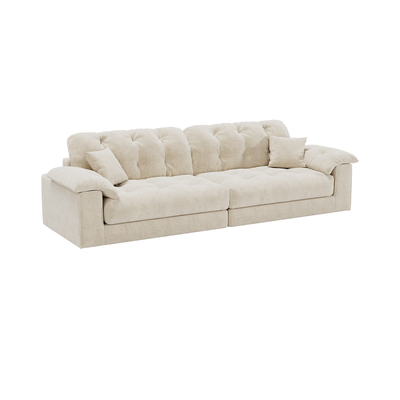 奶油风云朵沙发/现货速发送上楼