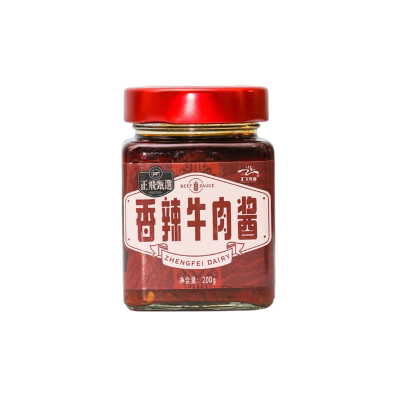 正飞新疆牛肉酱拌饭拌面酱炒饭拌粉卷饼不辣牛肉下饭酱200g