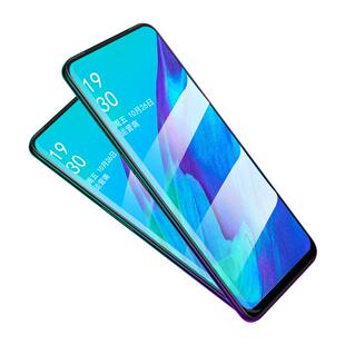 适用oppo reno钢化膜opporeno3手机renoz贴膜2z防窥opporenoz全屏10十倍变焦版5g元气半opopreno原装oppreno1