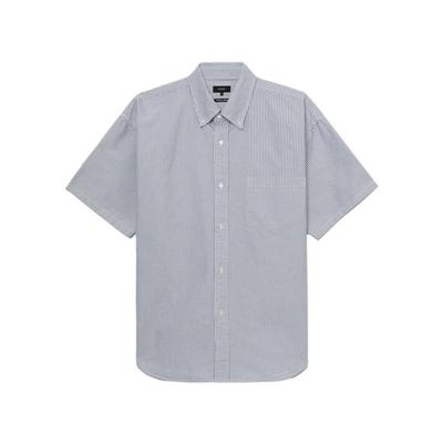 BEAMS宽松短袖衬衫简约通勤