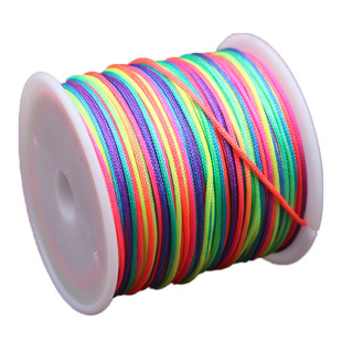 迷你小卷C线编织手链手绳项链线绳红线绳手编绳子吊坠线diy佛珠线