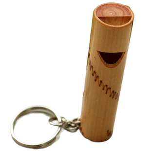 泰国进口竹哨子创意小竹节哨子口哨信号哨儿童口哨求生哨子玩具哨