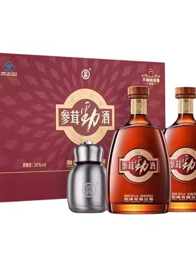 【马年甄选】劲牌38度参茸 金标劲酒500ml中国劲酒礼盒包装旗舰店