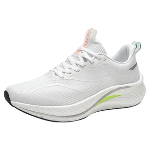 白色运动鞋夏季男大中童透气薄款小白鞋初中学生青少年轻便跑步鞋