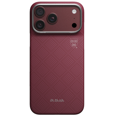 【哈佛大学全球官方授权】PITAKA适用新款苹果iphone18promax手机壳17Pro凯夫拉碳纤维纹磁吸相机按键保护壳