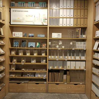 -翔升直销展示架流水台金属展架木制展台钢木货架可移动展架