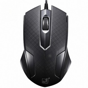 通用鼠标有线USB防汗办公家用台式机笔记本游戏吃鸡追光豹129光标