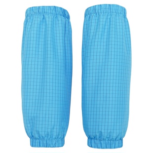 中石油工作服袖套加油站套袖防静电防油防污秋冬天空蓝新款加长款