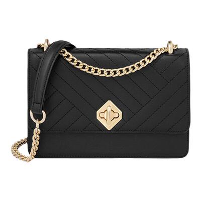 稻草人秋冬高级时尚爆款链条女包