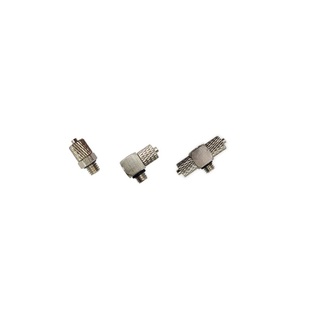 气动微型迷你气嘴快拧锁紧接头螺纹直通4-M5弯通6-M5/M3/M6三通