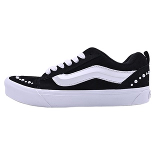 VANS范斯新款Knu Skool男女情侣面包鞋休闲珍珠板鞋子VN000E9XBLA