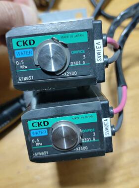 【请询价】CKD GFWB31电磁阀   实物如图，拆机的
