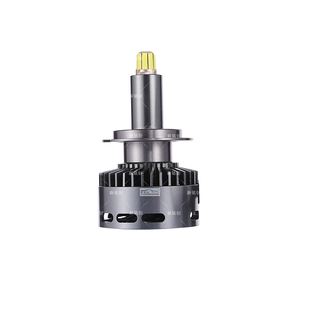 360度汽车LED大灯八面H7H1190059012D2H远近一体H1超激光透镜灯泡