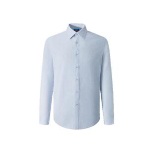 【免烫防皱/弹力/商场同款】G2000男装2025商务通勤条纹长袖衬衫