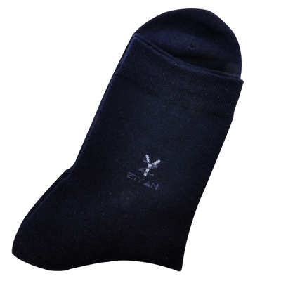 紫燕防脚裂袜子男中筒纯棉足跟型