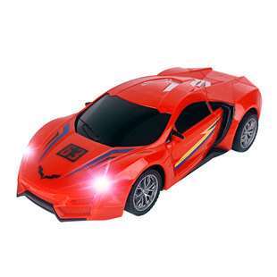 遥控小汽车布伽迪灯光高速漂移遥控车便宜可充电竞速赛车玩具男孩