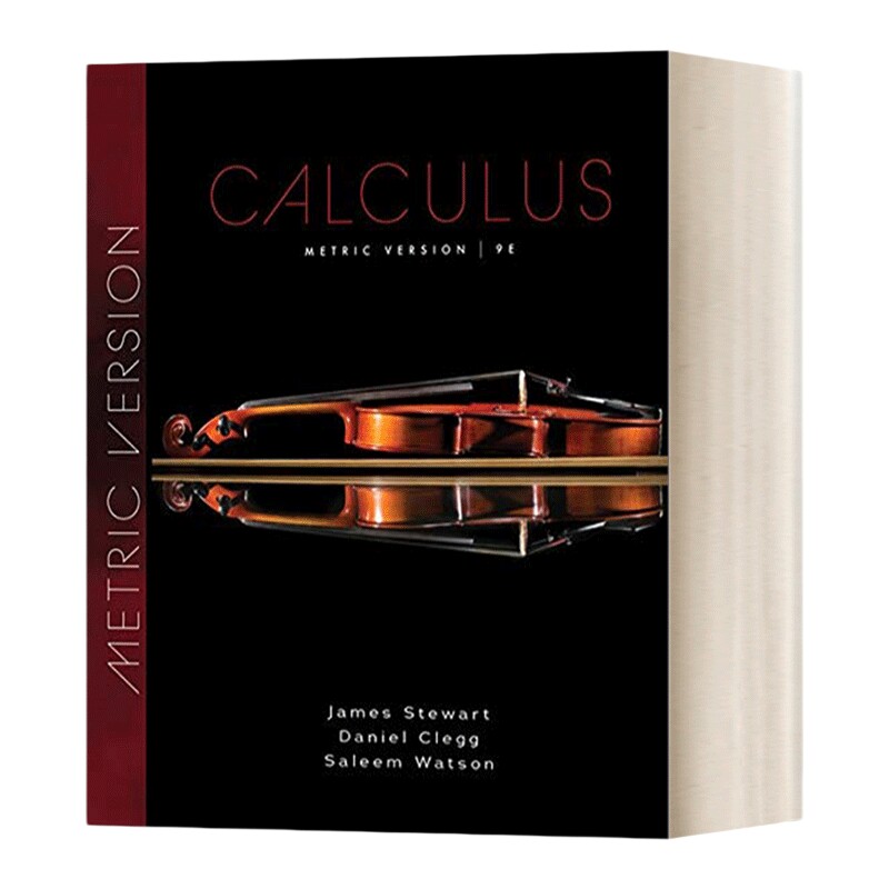 英文原版 Stewart Calculus Metric Edition 斯图尔特微积分 公制单位精装第9版 英文版 进口英语原版书籍