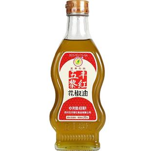 五丰黎红花椒油400ML 四川汉源特产米线凉菜川菜调味油2.5L商用正