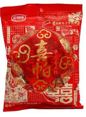 喜相逢喜帕瓜子牛轧糖258克*2袋糖果喜糖休闲小包装零食