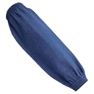 加长牛仔袖套劳保男士工作加厚耐磨帆布手臂套袖女电焊防污护袖冬