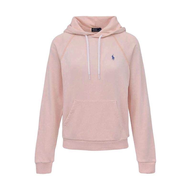 Polo Ralph Lauren拉夫劳伦粉情侣长袖连帽卫衣REVOLVE