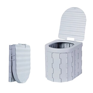 车载马桶折叠便携式户外移动应急厕所自驾游旅行多功能车用坐便器