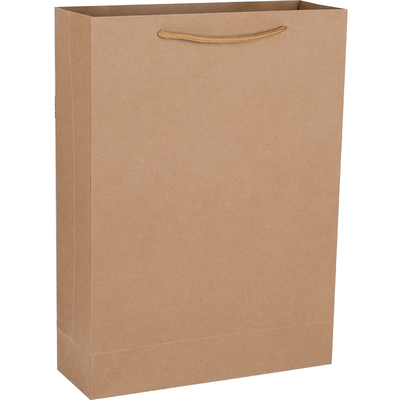 定制批发黑色牛皮礼品袋