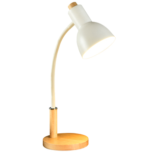 床头看书学生书桌写作学习遥控调光台灯儿童阅读护眼插电可换灯泡