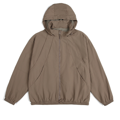阿于呆日系户外山系三防连帽夹克