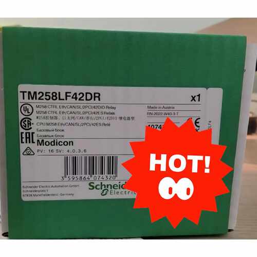 TM258LF42DT TM258LF42DR 施耐德PLC模块