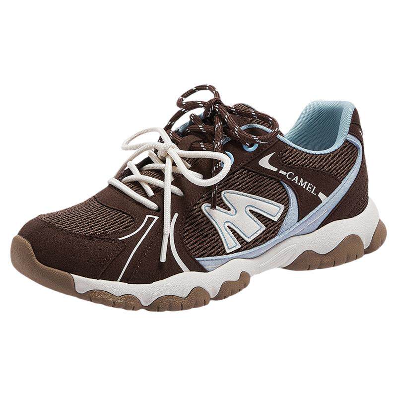 【李柯以同款】骆驼轻云德训鞋女鞋2026春季新款户外休闲运动鞋女