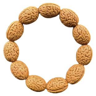 山西中条山野生同树精挑小众钱袋子山桃核文玩手串情侣桃核手链