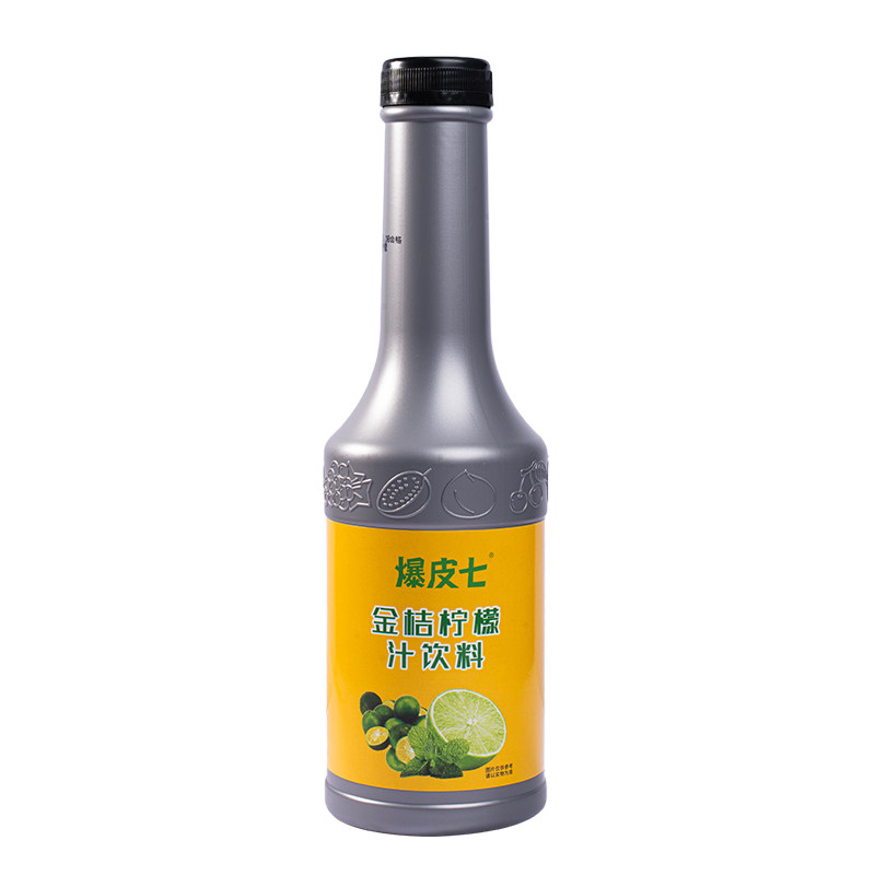 爆皮七金桔柠檬汁果酱风味饮料