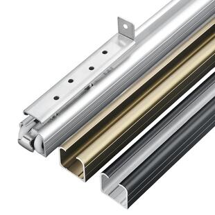 厨房推拉门吊轨吊轮阳台移门上轨道厕所隔断屏风导轨滑轮五金配件