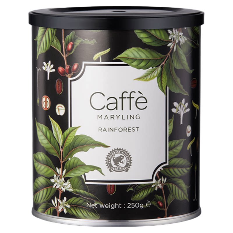 caffemaryling玛俪琳 意大利原装进口咖啡豆阿拉比卡雨林意式手冲