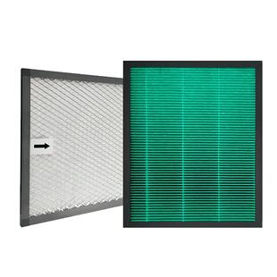 百朗DFM-1.5/2.5/3.5P新风系统初高效抗菌网空气风管机过滤网套装