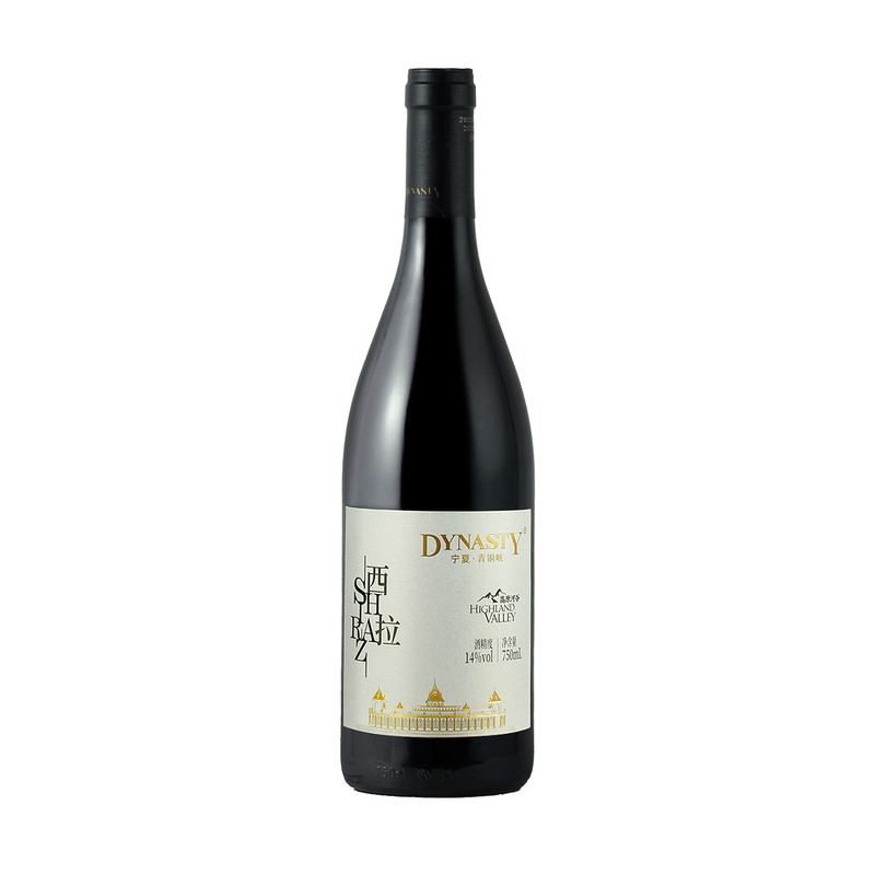 王朝宁夏贺兰山东麓高原河谷贵人香西拉马瑟兰干红白葡萄酒750mL
