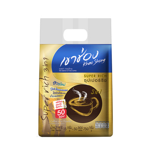 泰国进口高崇速溶咖啡粉原味三合一特浓50条袋装高盛袋装750g