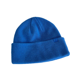 100%纯羊毛针织冷帽秋冬男女户外百搭显脸小保暖护耳双层毛线帽子