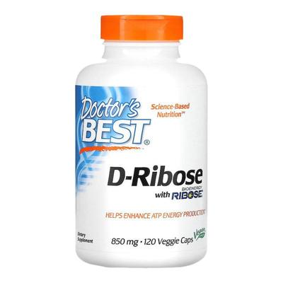 香港直发Doctor'S Best金达威全D核糖粉胶囊保护心血管健康120粒