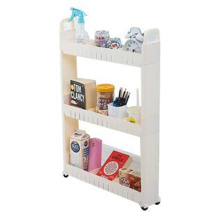 10cm公分夹缝收纳柜门后厨房超极窄边缝隙薄窄缝置物架壁柜长条柜