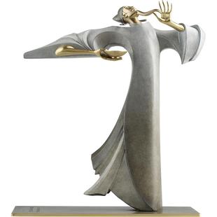 铜师傅《诗仙李白》书房桌面铜摆件 家居装饰工艺品