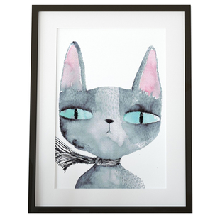 画框装裱实木简易大相框挂墙4开24 18 20 36寸八开8K素描水彩简约