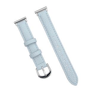 适用oppo手表watchx2mini表带荔枝纹皮质watch4pro女表3/se手表带链女士watch2/1小众时尚ins风秋冬新款简约